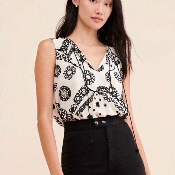 ANTHROPOLOGIE Silk Blouse - Picture 1 of 6